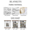 Transform your favorite photos into a treasured keepsake with our soft and luxurious 15 photo collage fleece blanket
