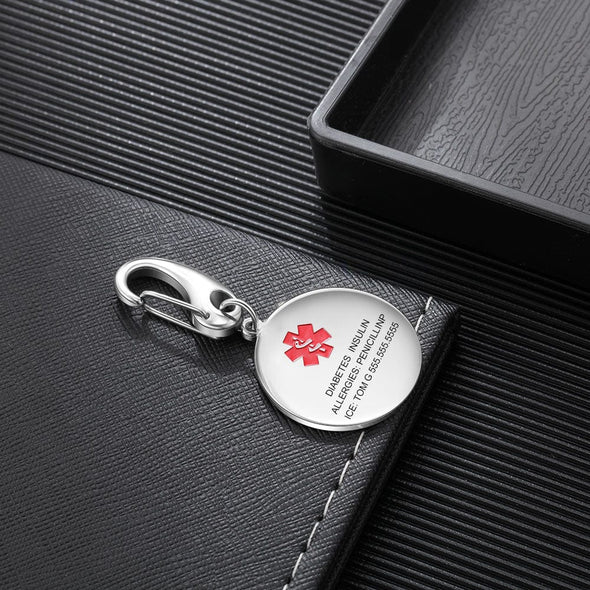 Tailor-Made Health Companion: The Personalized Custom Medical Keychain