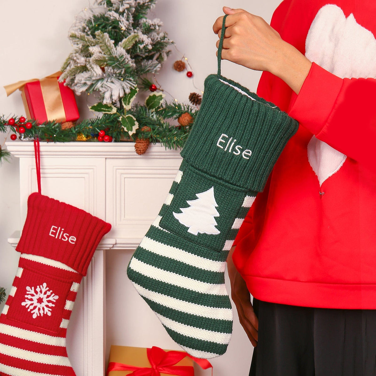 Step Up Your Christmas Sock Game With Personalized Name Snowflake Tree step-up-your-christmas-sock-game-with-personalized-name-snowflake-tree