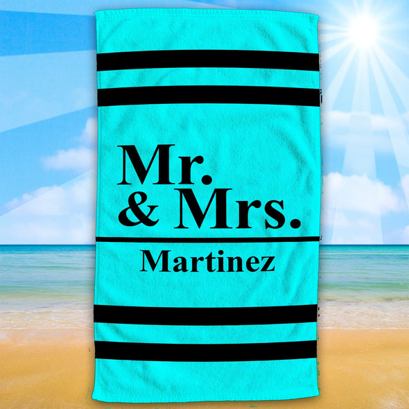 Indulge in luxury with our personalized bath towel - a symbol of refined style. |  30"x60" beach Towel