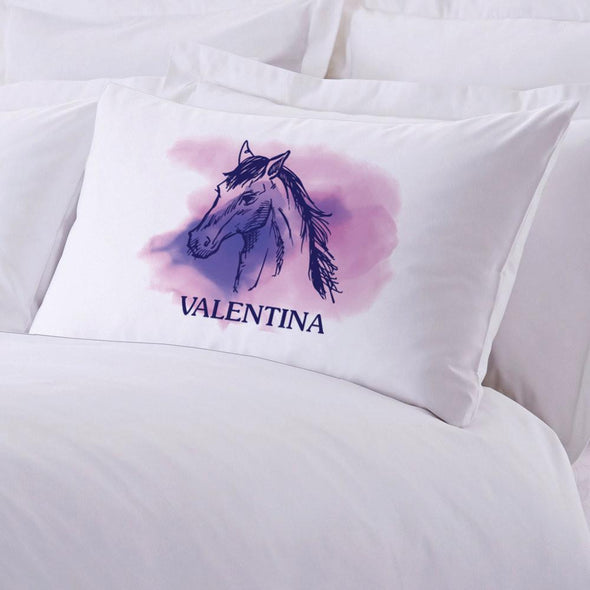 Unicorn Personalized Kids Sleeping Pillowcase | Custom Pillow For Kids.