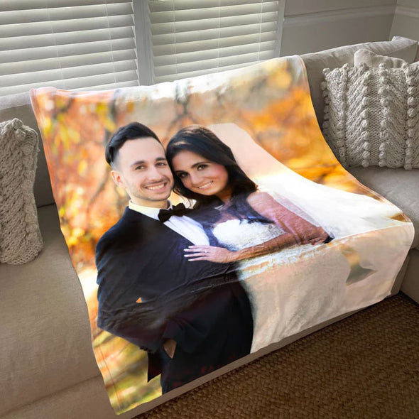 Custom Picture Blanket | Build Your Own Design Photo Collage Blanket