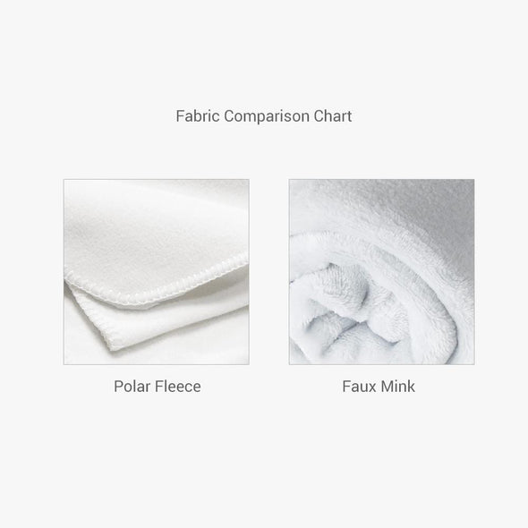 Custom Elephant Baby Blanket Personalized w/ Name Pattern.