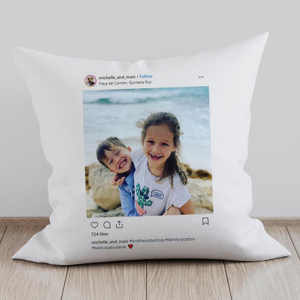 Personalized Full Photo Decorative Pillowcase.