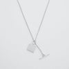 Gwyneth Toggle Charm Necklace