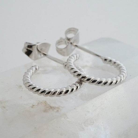 Twisted Rope Hoops