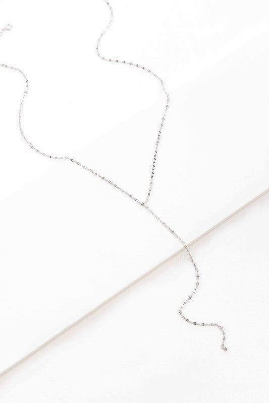 Chain Lariat Necklace