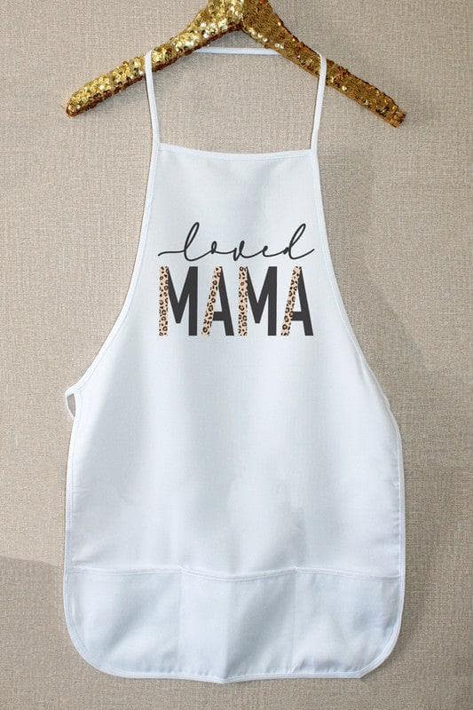 Loved Mama Leopard Apron