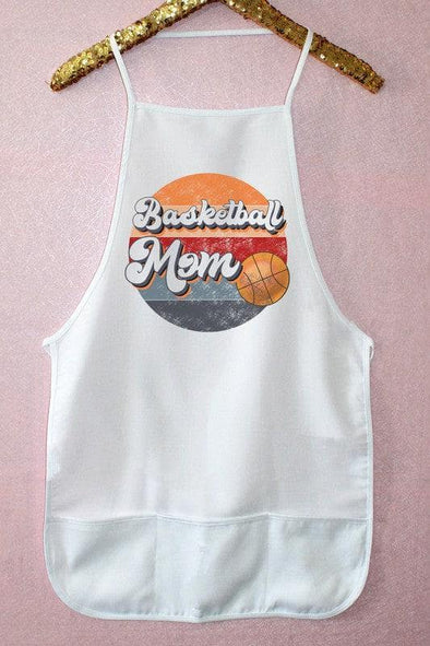 Basketball Mom Kitchen Apron