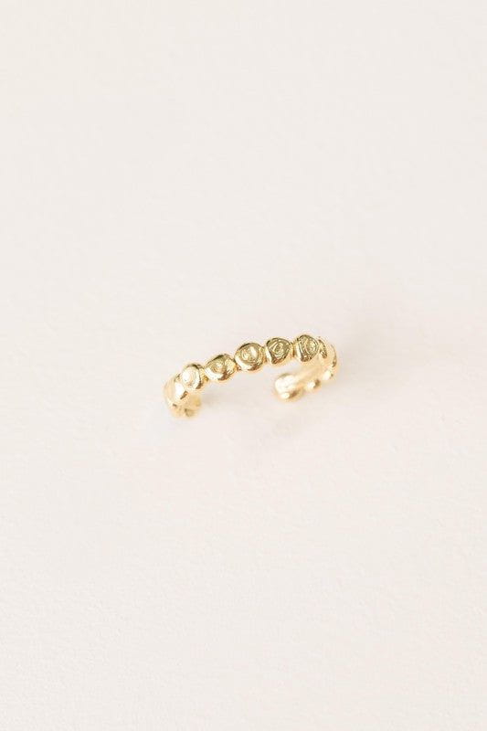 Bubbling Adjustable Ring