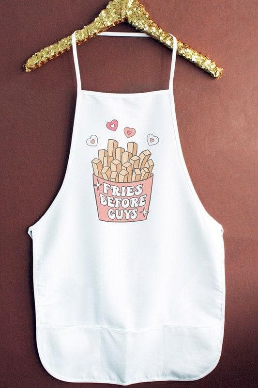 Fries Before Guys Kitchen Apron