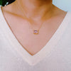 Sweet Square Pendant Necklace