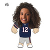 Customized 3D Face Pillow with Sports Jersey Plush with Jersey Number – Perfect for Fans, Gifts & Decor Fun Gift for Sports Fans!