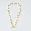 Toggle Chain Link Necklace