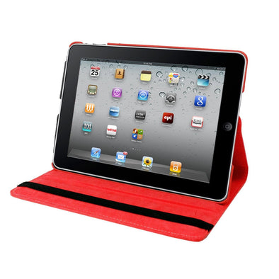 Ipad Air 360 Case, Faux, Red