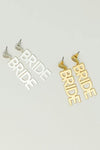 Say I Do Bride Earrings