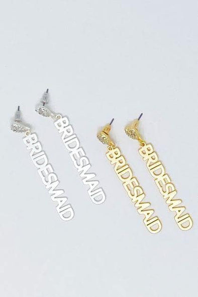 Be My Bridesmaid Earrings