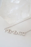 MEMENTO Nameplate Necklace - Sale