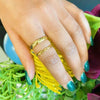 Dainty Twisted Rope Ring