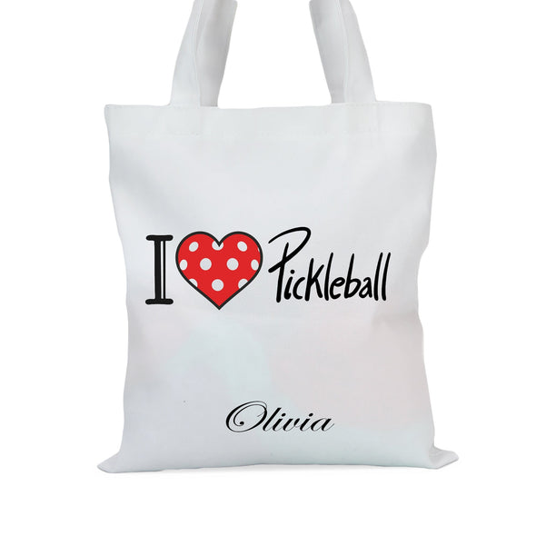 Pickleball Tote bag, Gift for Her, Pickleball Gifts, Sport bag, Pickleball bag, Sport Graphic bag -  Can be personalized