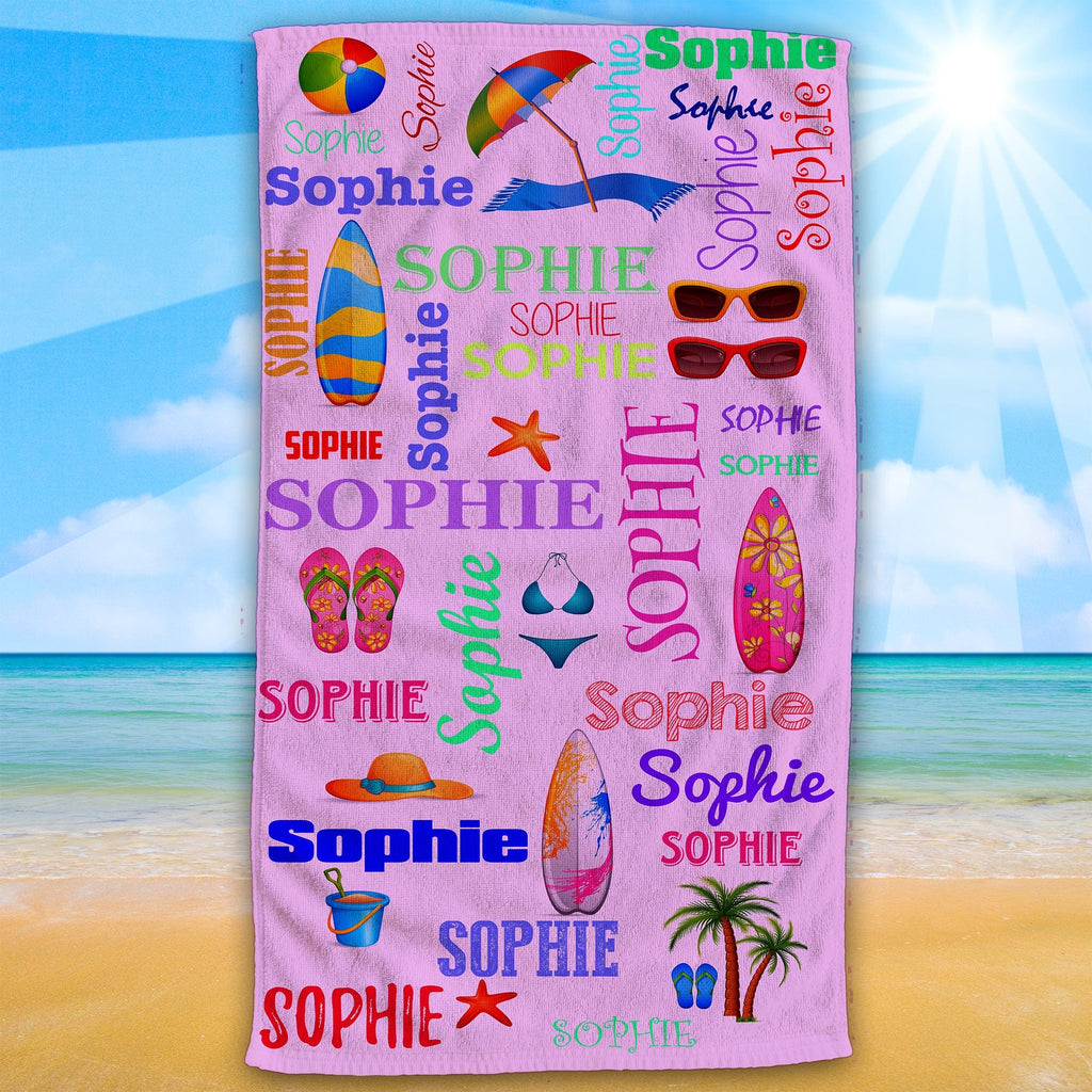 Your Name, Your Style: Personalized Beach Towels |  30