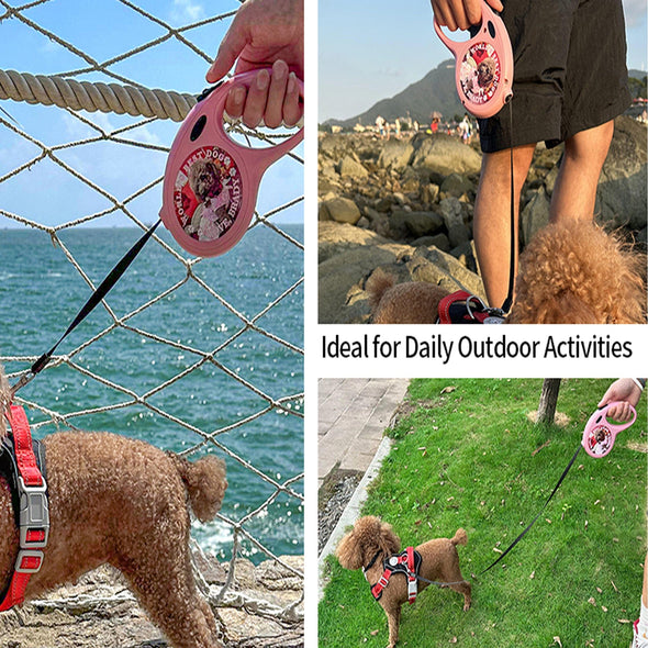 A Walk in Style: The Perfect Black Pet Leash for Your Tail-Wagging Companion!