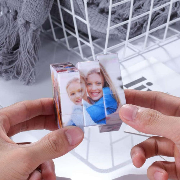 Customizable Photo Rubik's Cube – Showcase Your Favorite Pictures