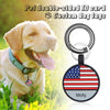 American Flag Dog Tag with Custom Name – Personalize Your Pet's Style