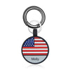 American Flag Dog Tag with Custom Name – Personalize Your Pet's Style