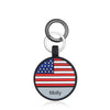 American Flag Dog Tag with Custom Name – Personalize Your Pet's Style