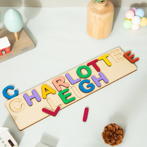 Personalized Educational Wooden Name Puzzle