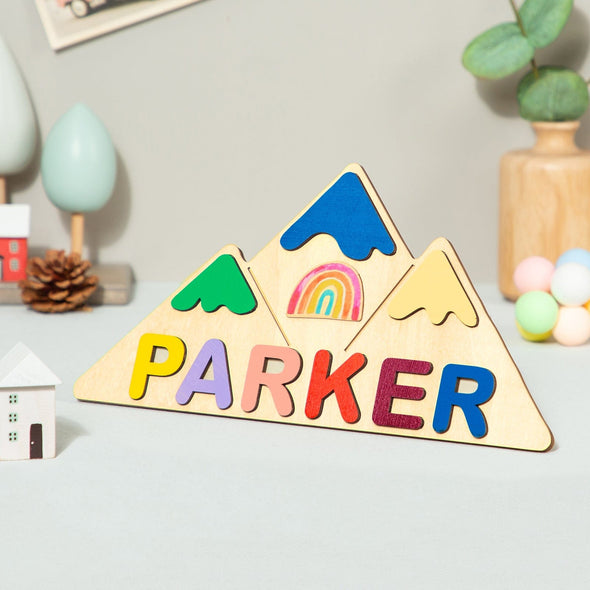 Custom Wooden Name Puzzle