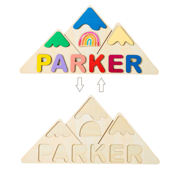 Custom Wooden Name Puzzle