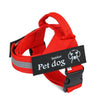 Adjustable Pet Dog Harness – Durable Nylon Vest for Dogs (Multiple Sizes & Colors)