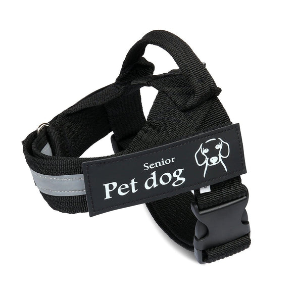 Adjustable Pet Dog Harness – Durable Nylon Vest for Dogs (Multiple Sizes & Colors)