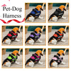 Adjustable Service Dog Harness – Nylon Reflective Vest (Multiple Colors & Sizes)