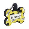 Personalized Silicone Pet ID Tags (Multiple Designs)