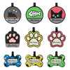 Personalized Silicone Pet ID Tags (Multiple Designs)