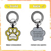 Personalized Silicone Pet ID Tags (Multiple Designs)