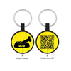 Custom Dog ID Tag with QR Code – Personalized Silica Gel Pet Tag