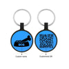 Custom Dog ID Tag with QR Code – Personalized Silica Gel Pet Tag