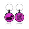 Custom Dog ID Tag with QR Code – Personalized Silica Gel Pet Tag