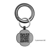 Custom Dog ID Tag with QR Code – Personalized Silica Gel Pet Tag