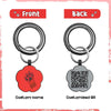 Custom Dog ID Tag with QR Code – Personalized Silica Gel Pet Tag