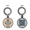 Custom Dog ID Tag with Name and QR Code – Personalized Stainless Steel Pet Tag