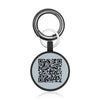 Custom Dog ID Tag with Name and QR Code – Personalized Stainless Steel Pet Tag