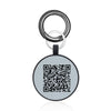 Custom Dog ID Tag with Medical Alert and QR Code – Personalized Stainless Steel Pet Tag