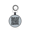 Custom Dog ID Tag with Medical Alert and QR Code – Personalized Stainless Steel Pet Tag