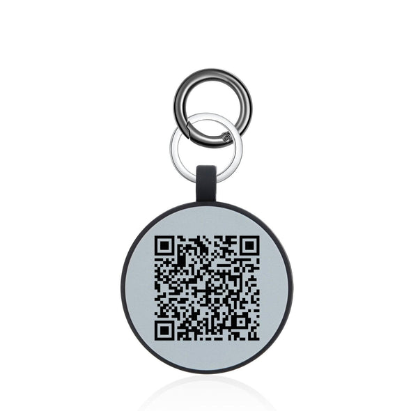 Custom Dog ID Tag with Medical Alert and QR Code – Personalized Stainless Steel Pet Tag