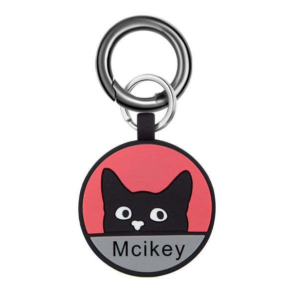 Custom Dog ID Tag with QR Code – Personalized Silica Gel Pet Tag